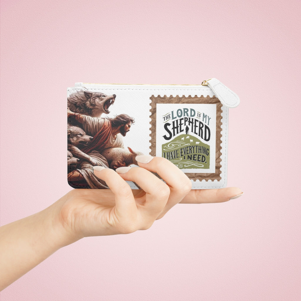 'The Lord Is My Shepherd'  Zip Pouch