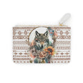 Boho Chic Wolf Mini Clutch