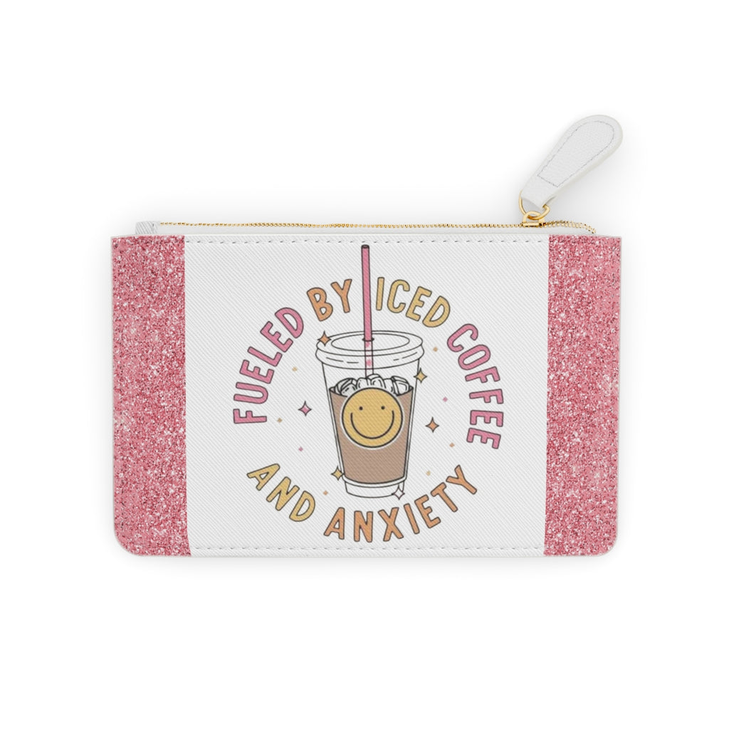 Anxiety & Iced Coffee Mini Clutch