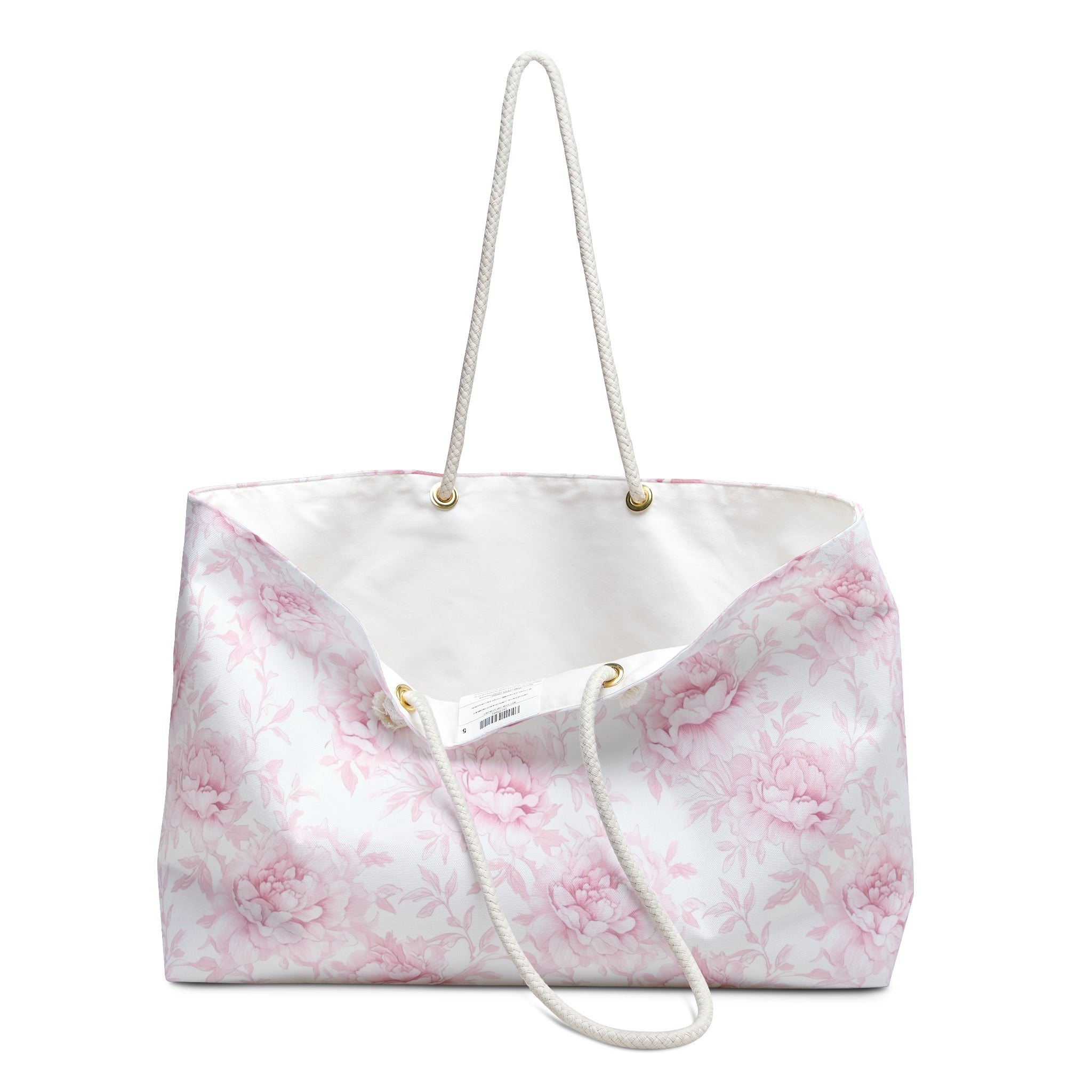 Pink Floral Weekender Bag