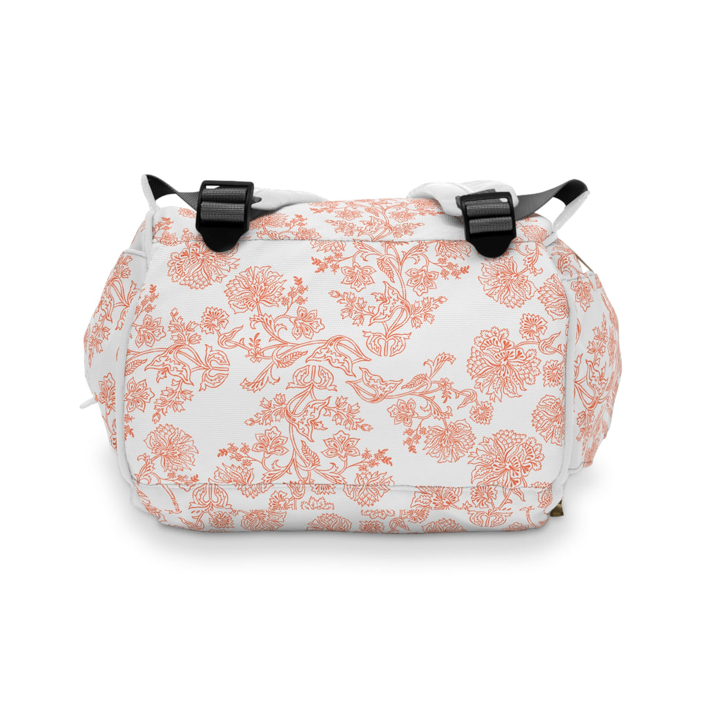 Calm Coral Diaper Backpack