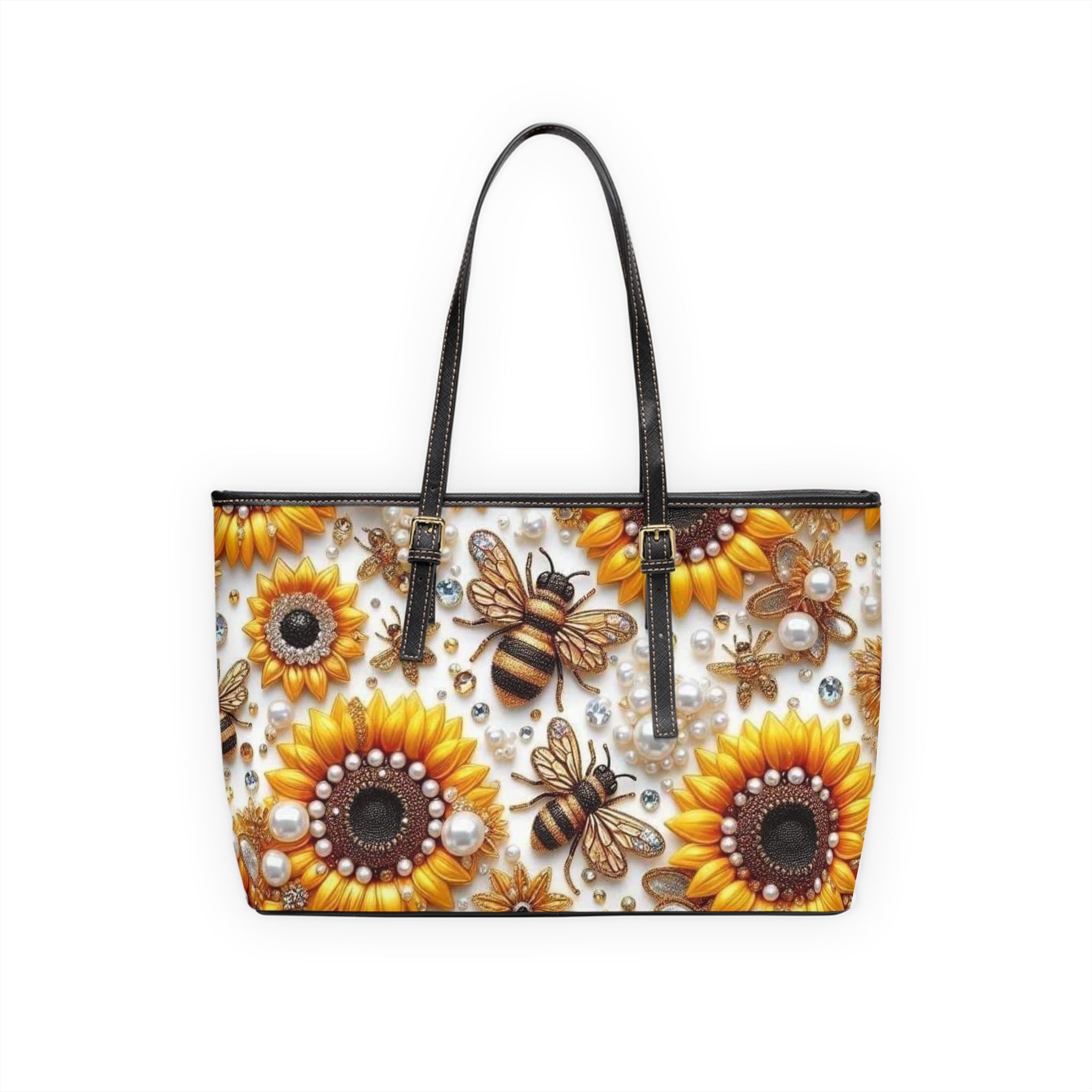 Sunflower & Bee Shoulder Bag