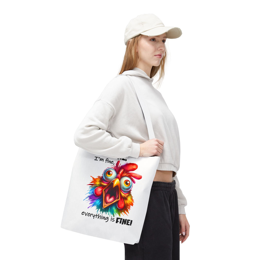 "Everything Is Fine!" Tote Bag