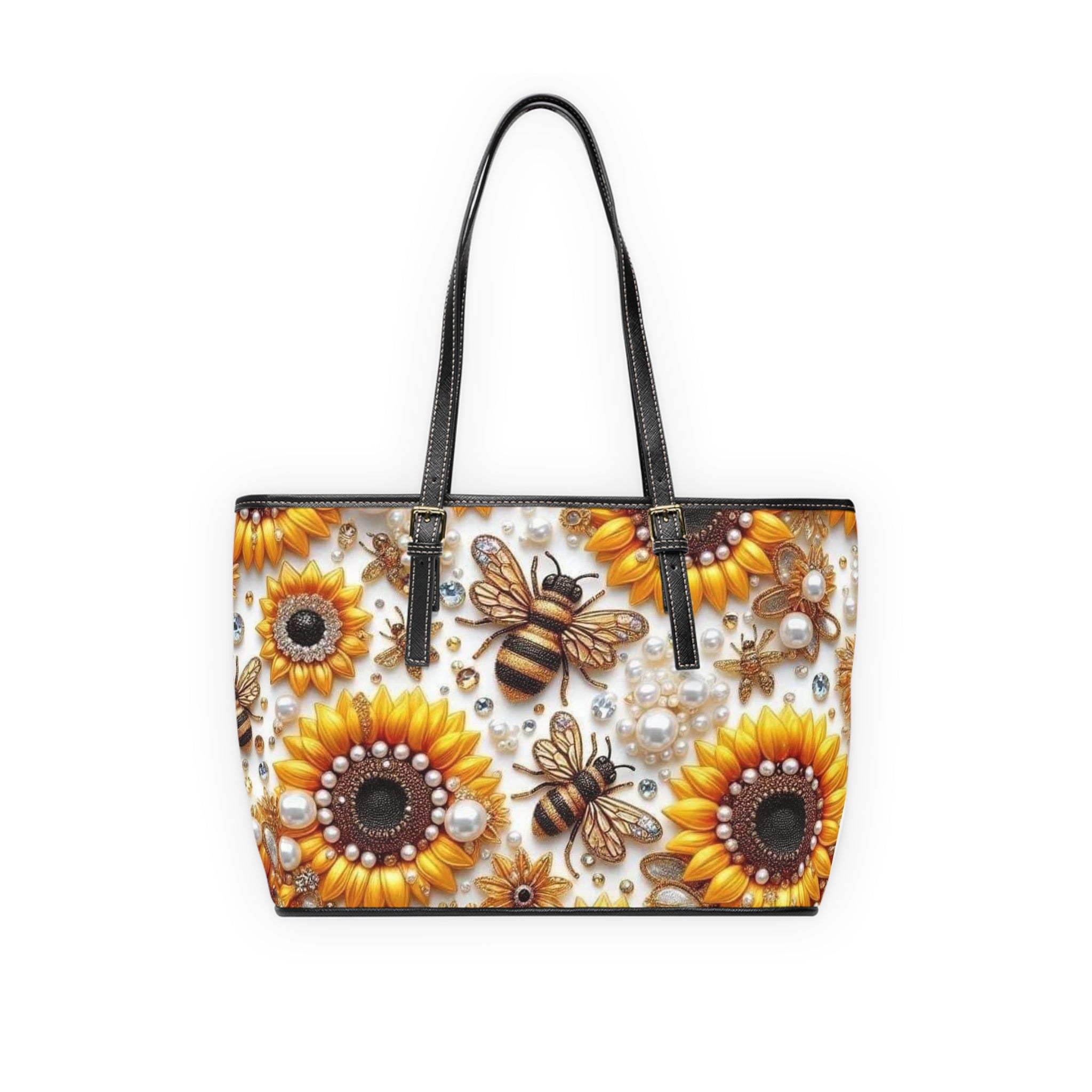 Sunflower & Bee Shoulder Bag