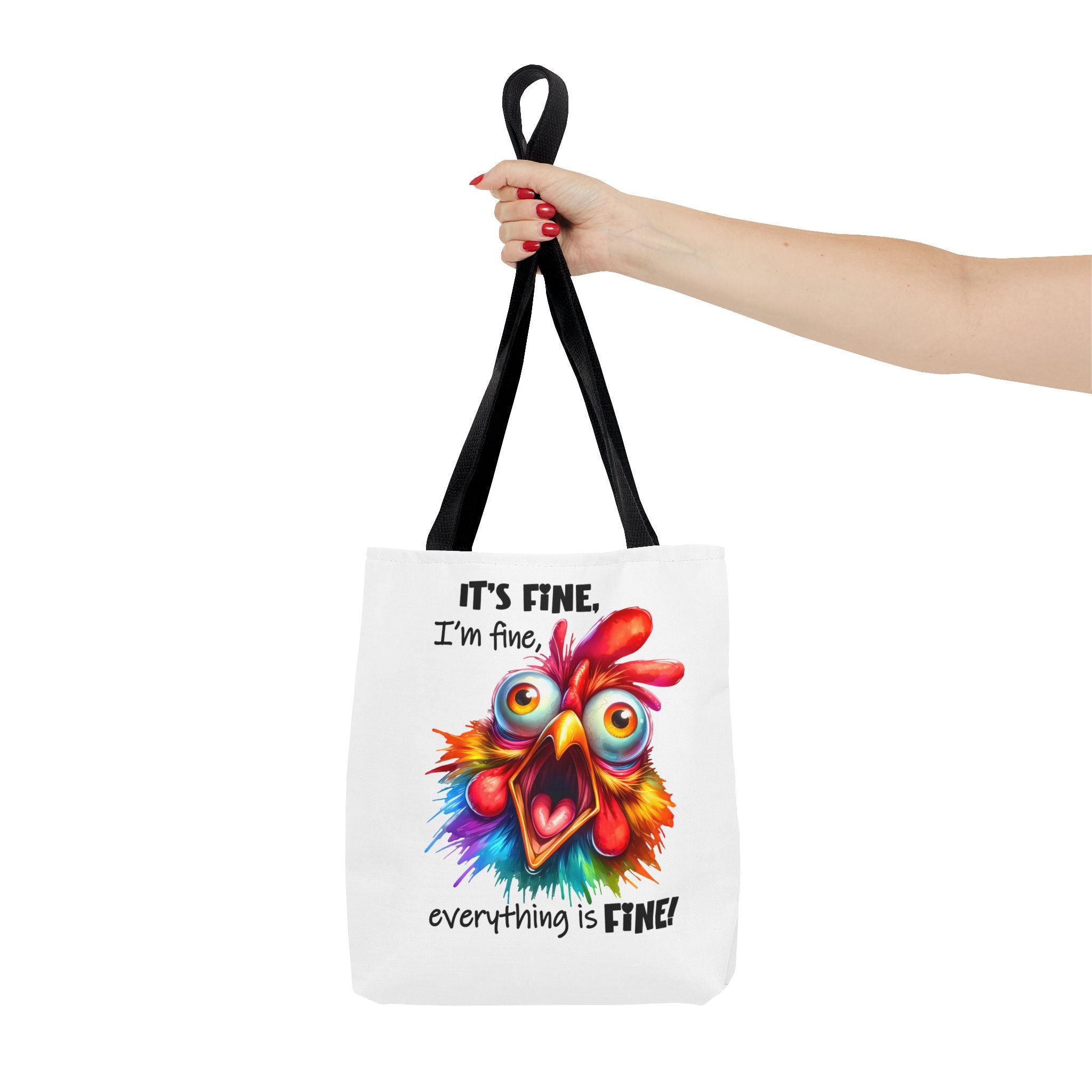 "Everything Is Fine!" Tote Bag