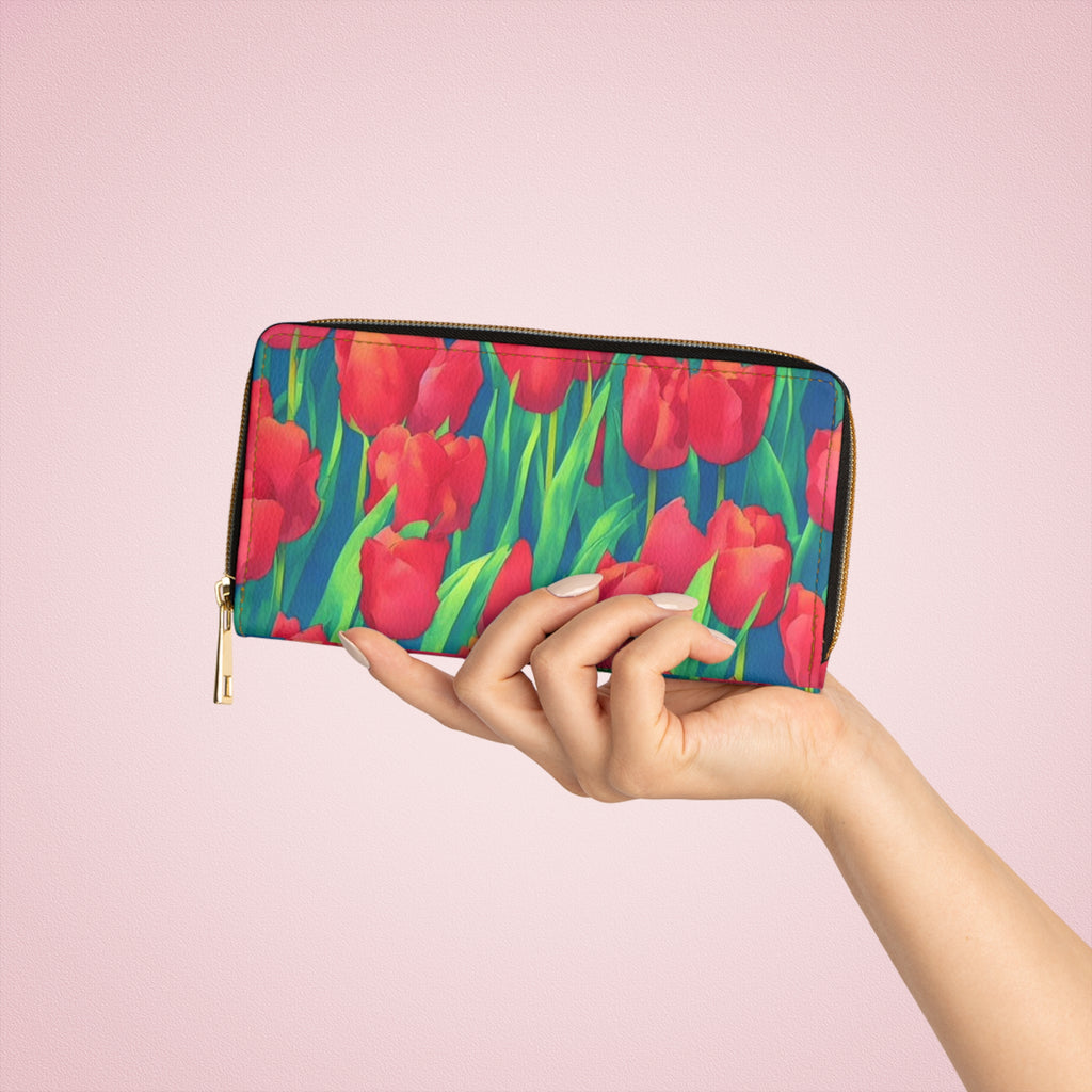 Tulip Field Wallet