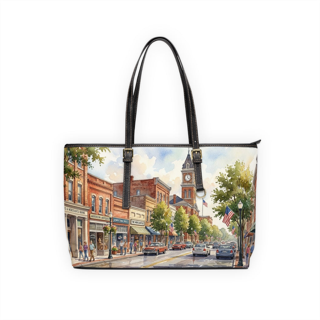 "The Electric City" Cityscape Tote