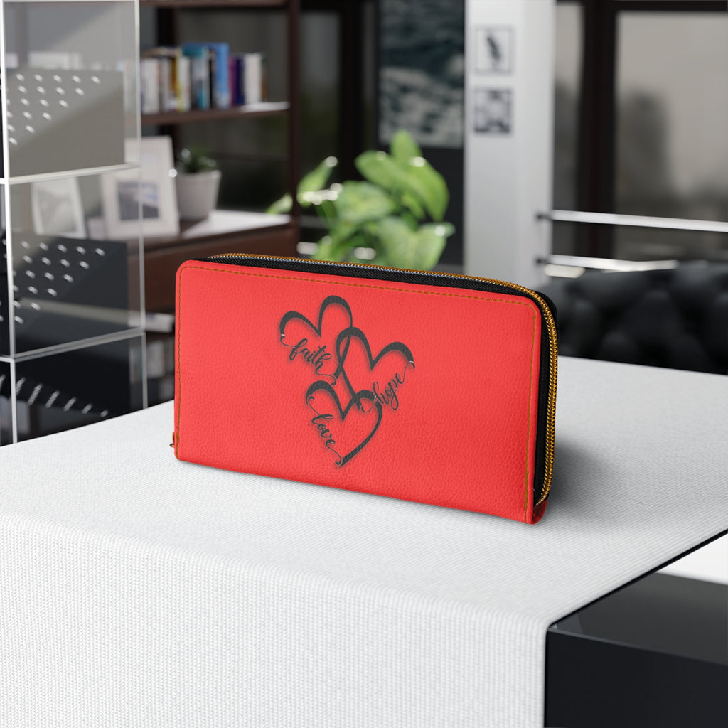"Faith, Hope, Love" Wallet