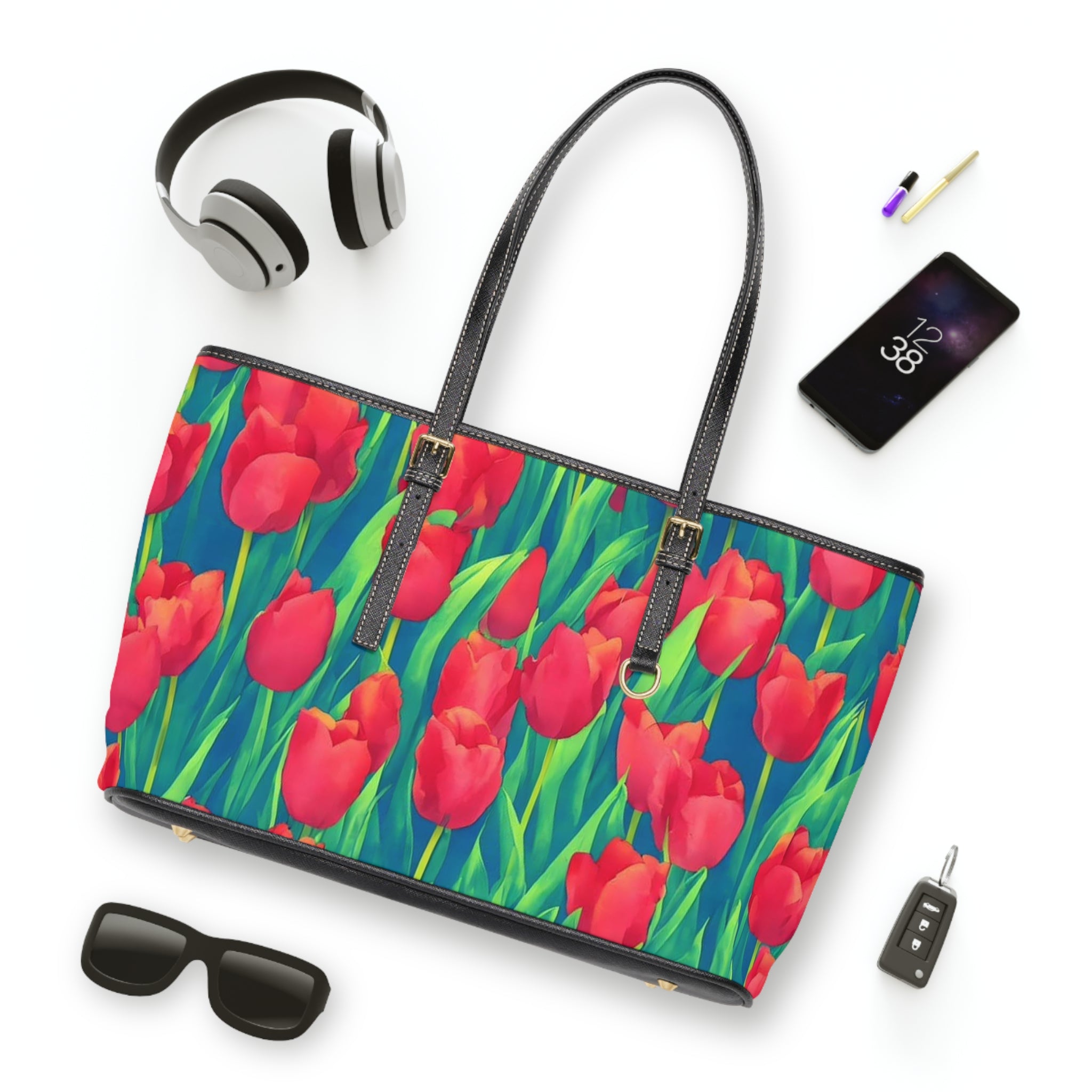Tulip Field Shoulder Bag