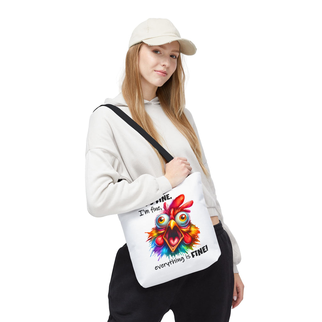 "Everything Is Fine!" Tote Bag