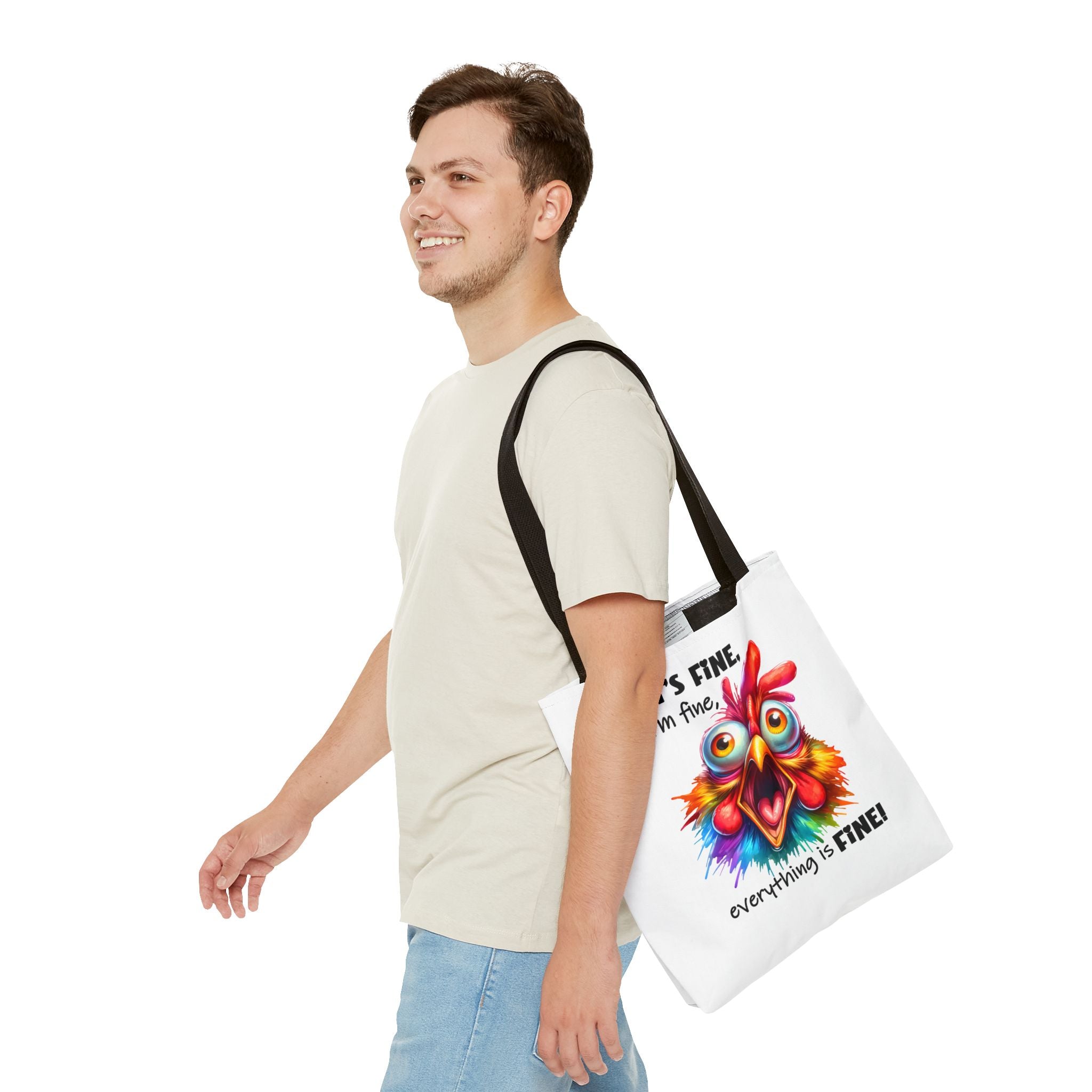 "Everything Is Fine!" Tote Bag