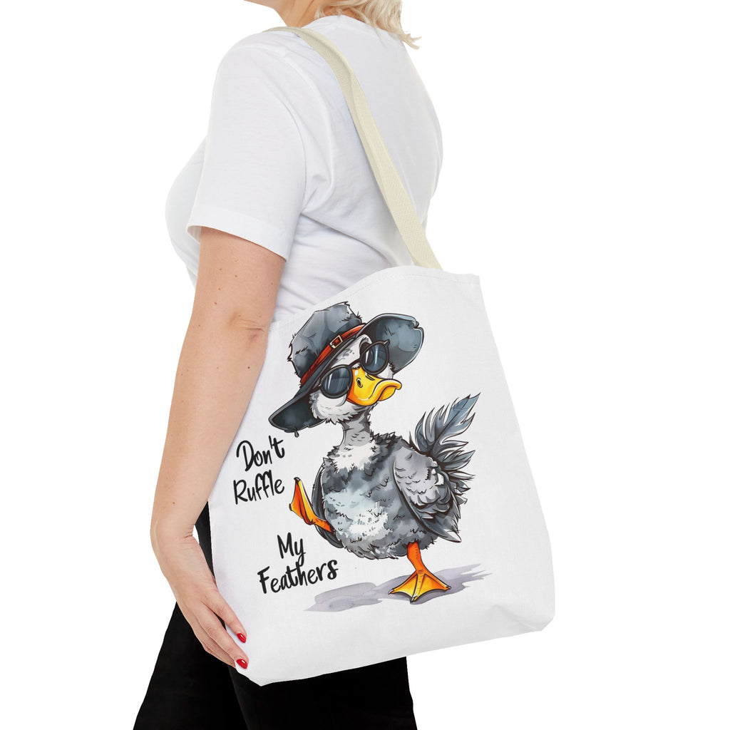 "Don't Ruffle My Feathers" Tote Bag