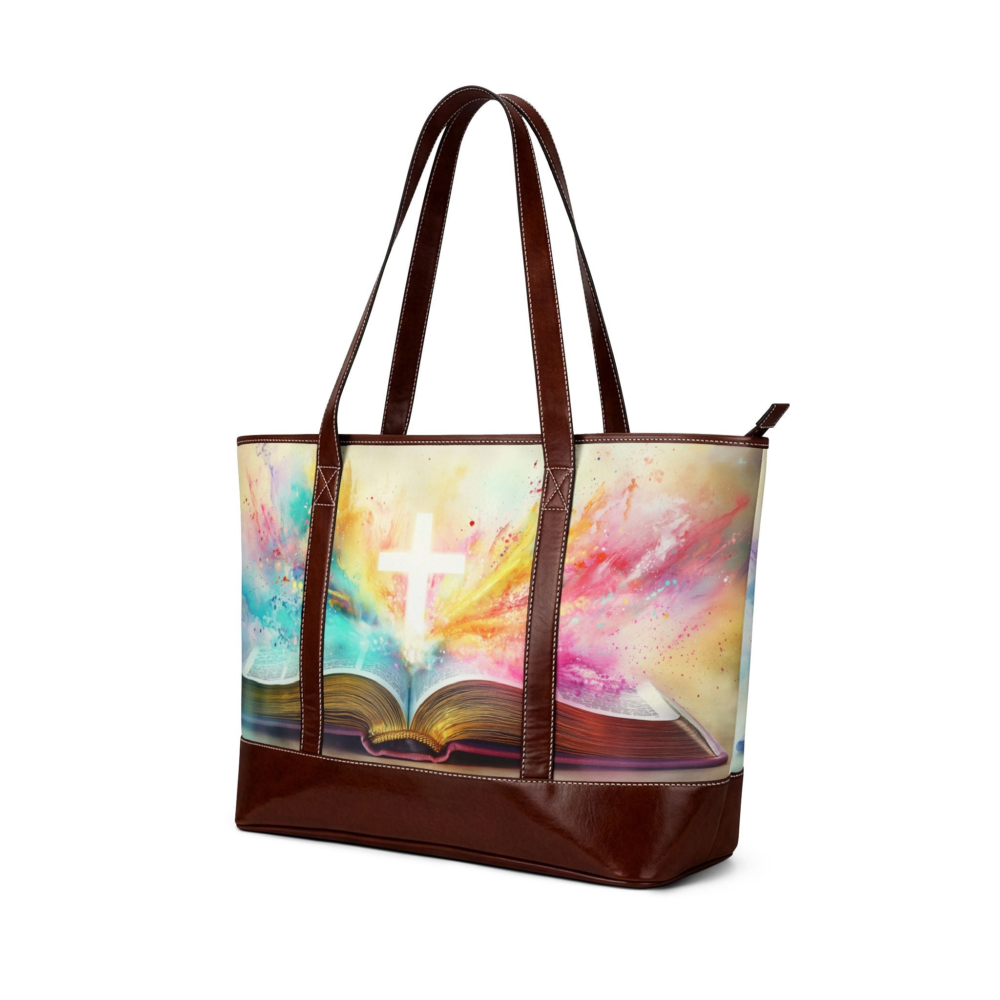 Open Bible Tote