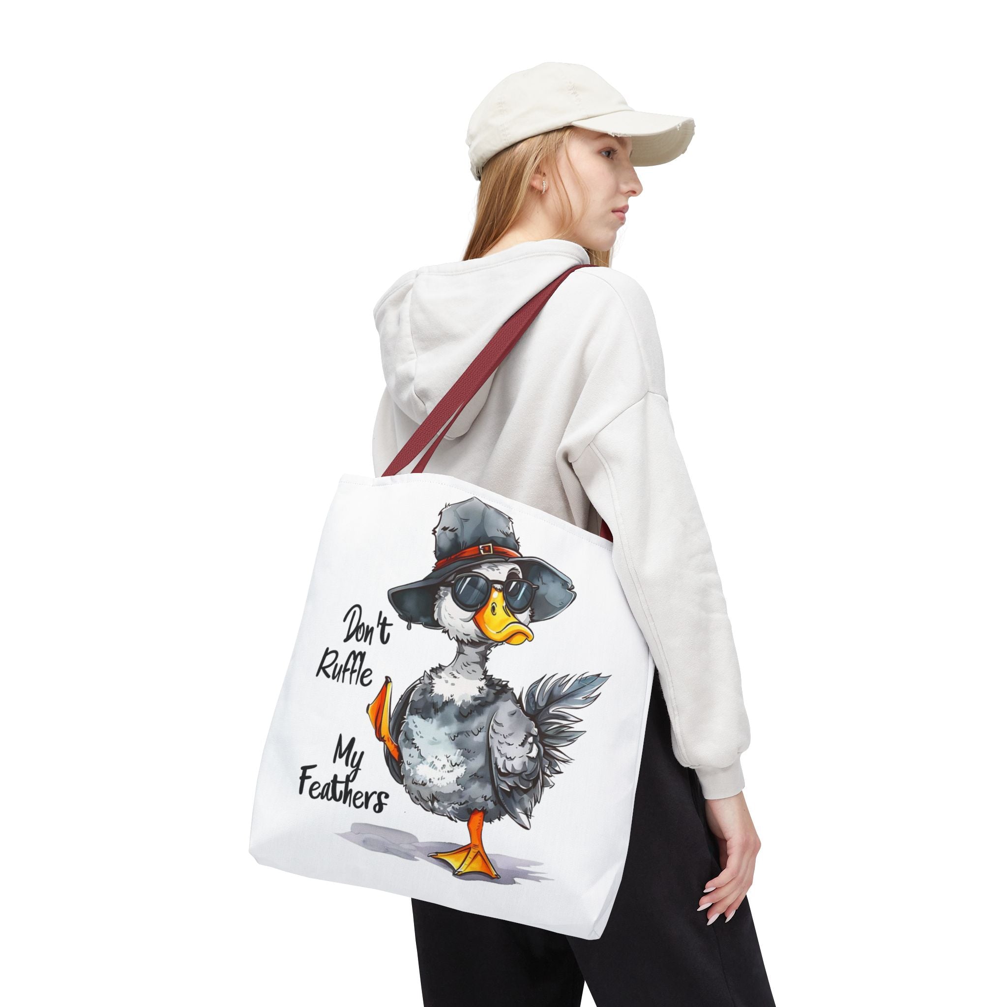 "Don't Ruffle My Feathers" Tote Bag