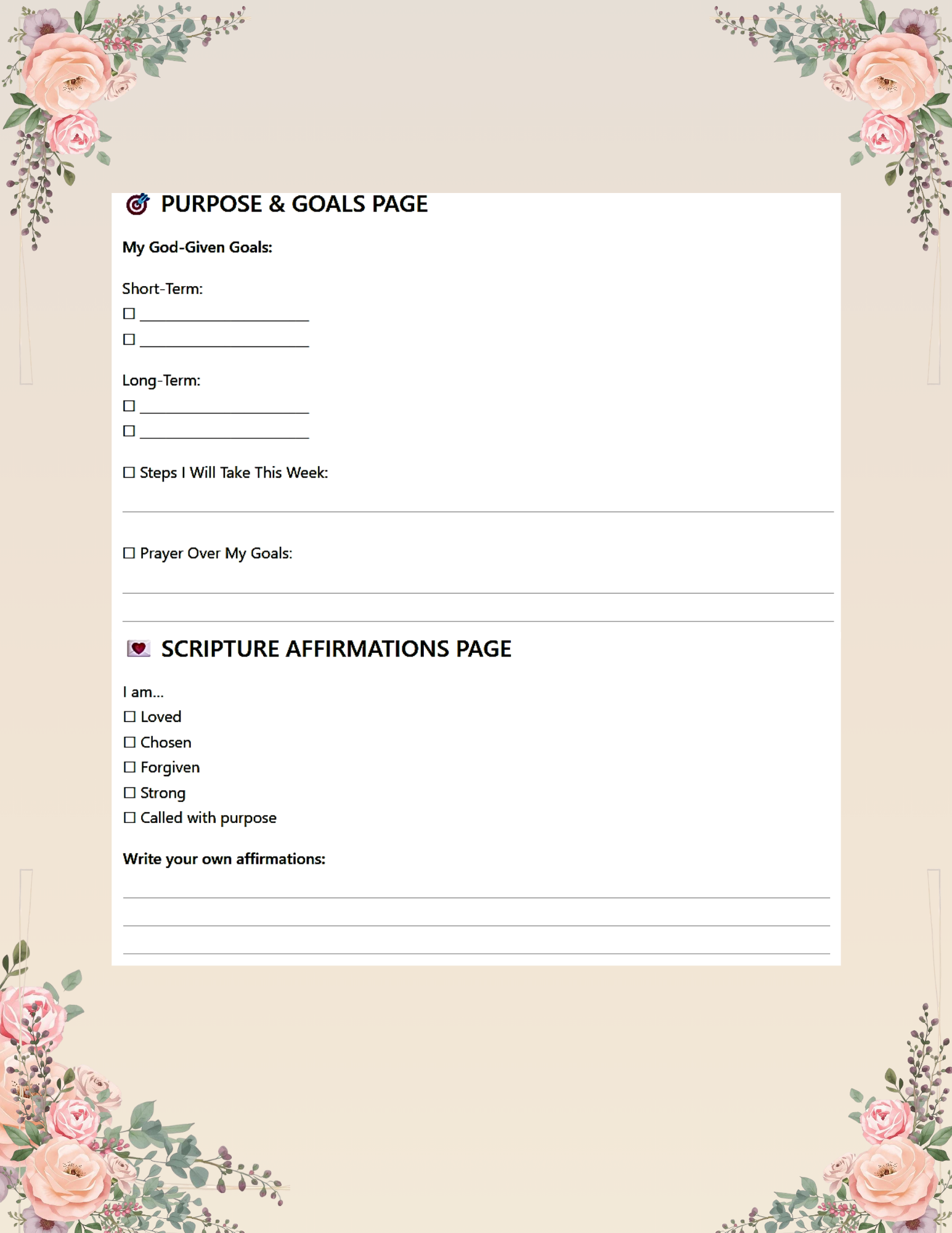Walking In Purpose