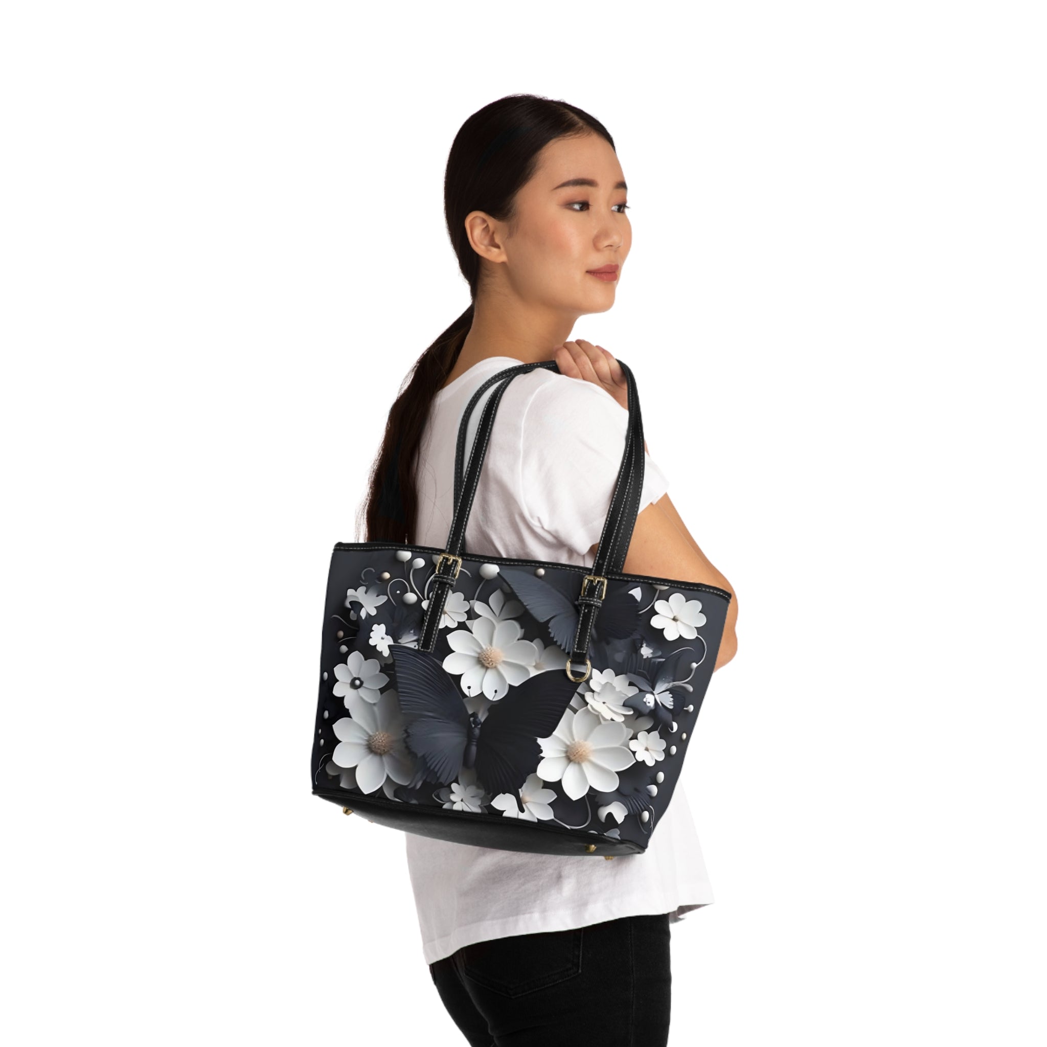 Butterfly Floral Shoulder Bag