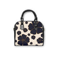 Navy & Gold Poppy Handbag