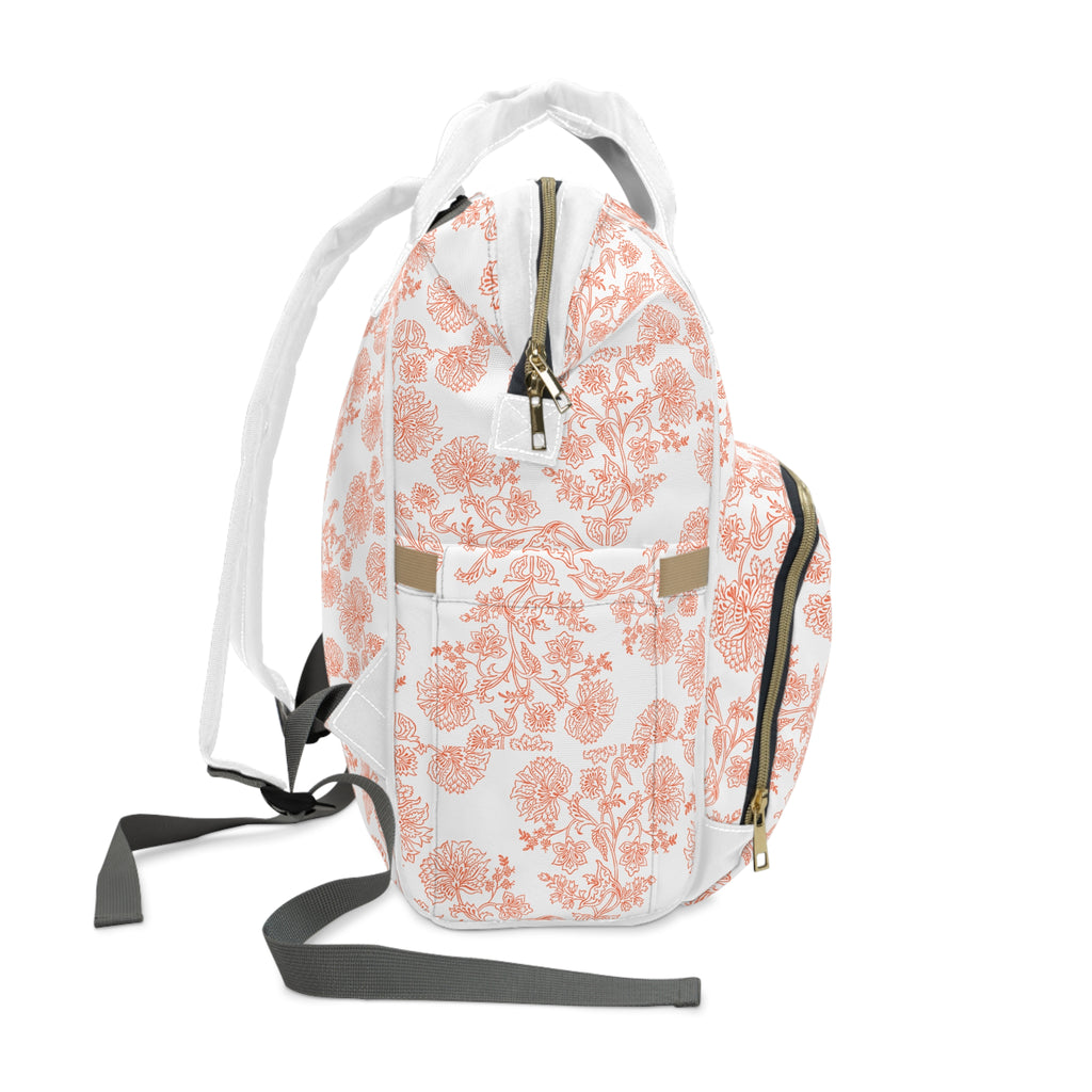 Calm Coral Diaper Backpack