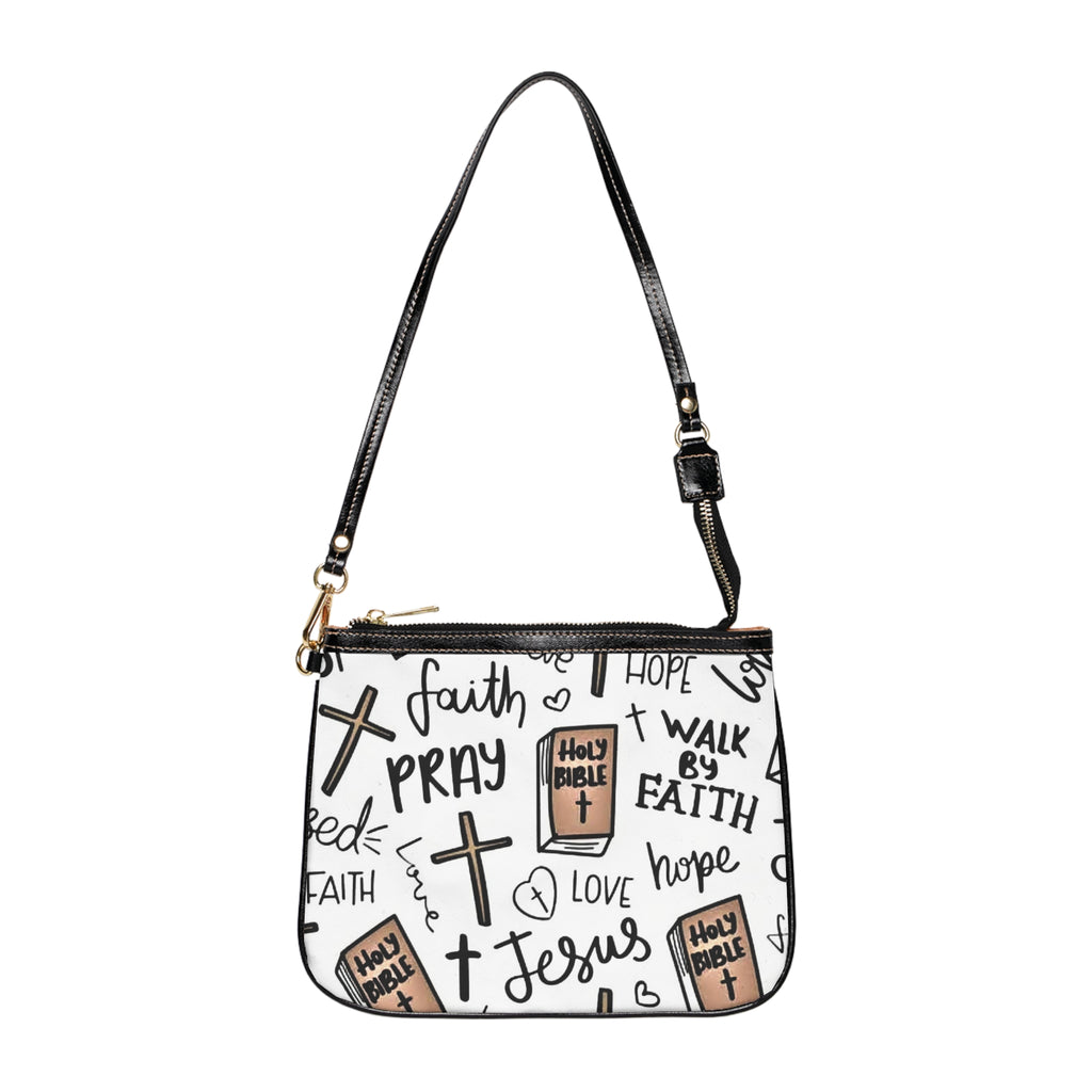 Jesus, Pray & Hope Cross Small Bag