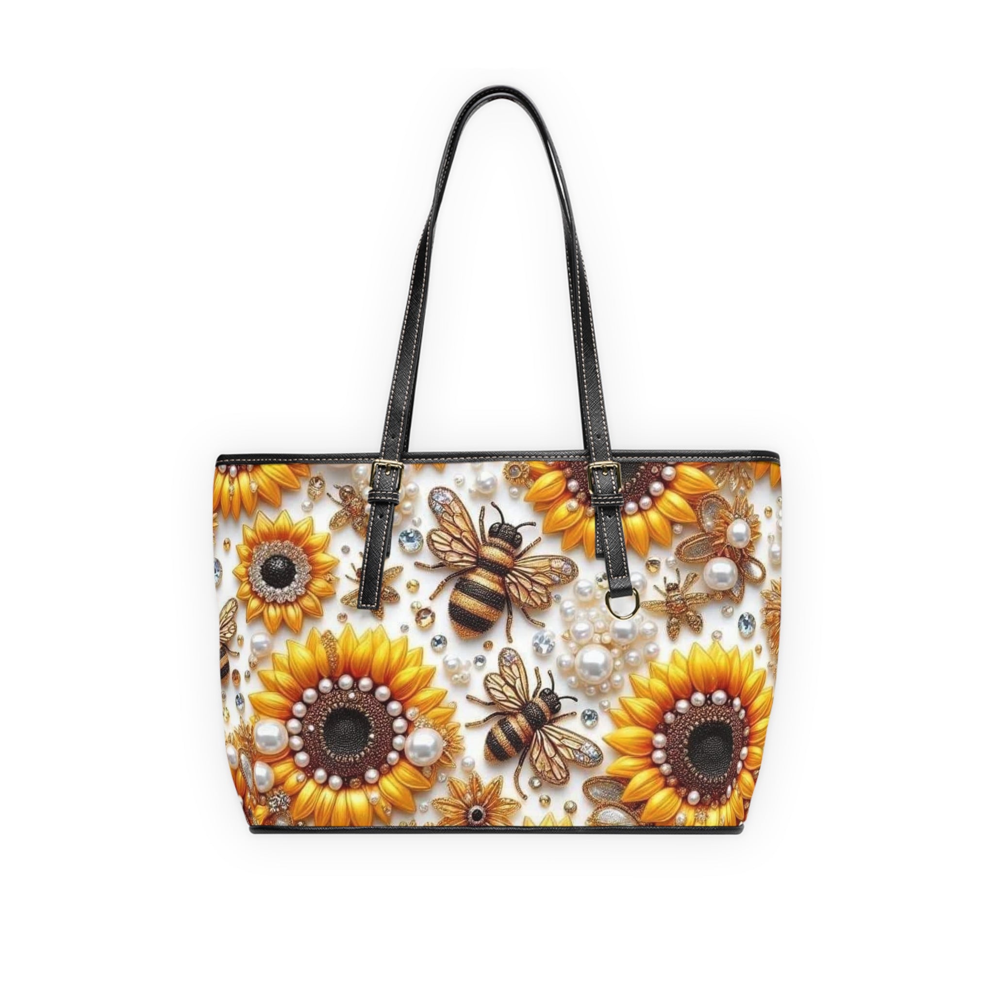 Sunflower & Bee Shoulder Bag