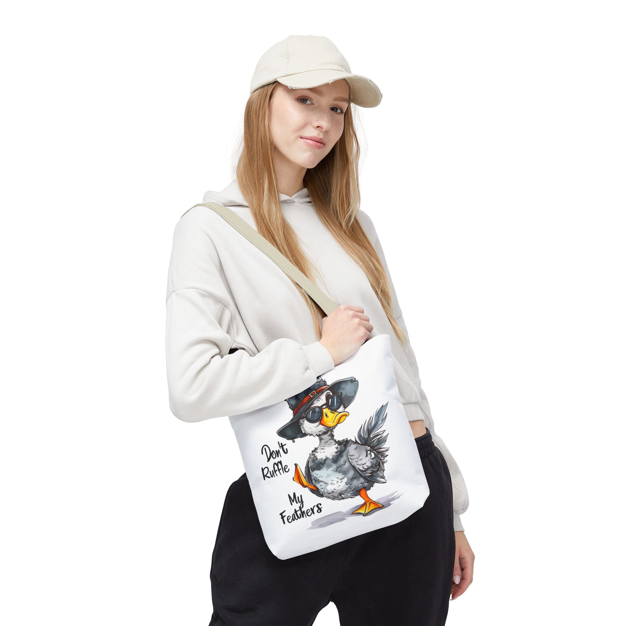 "Don't Ruffle My Feathers" Tote Bag