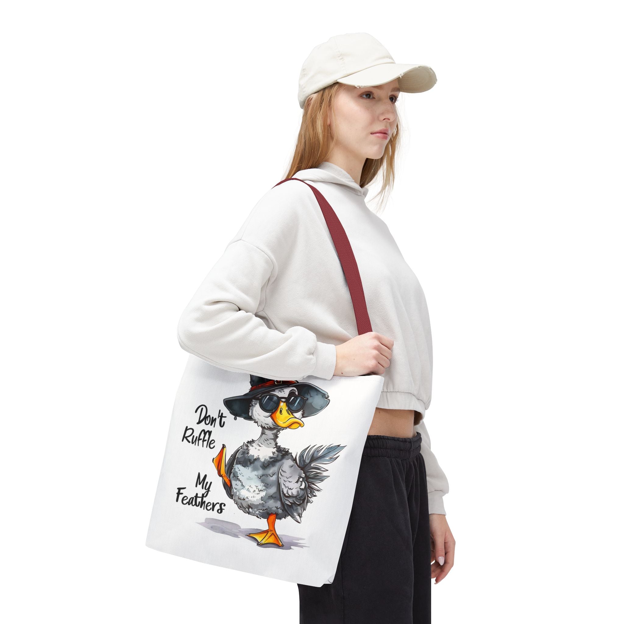 "Don't Ruffle My Feathers" Tote Bag