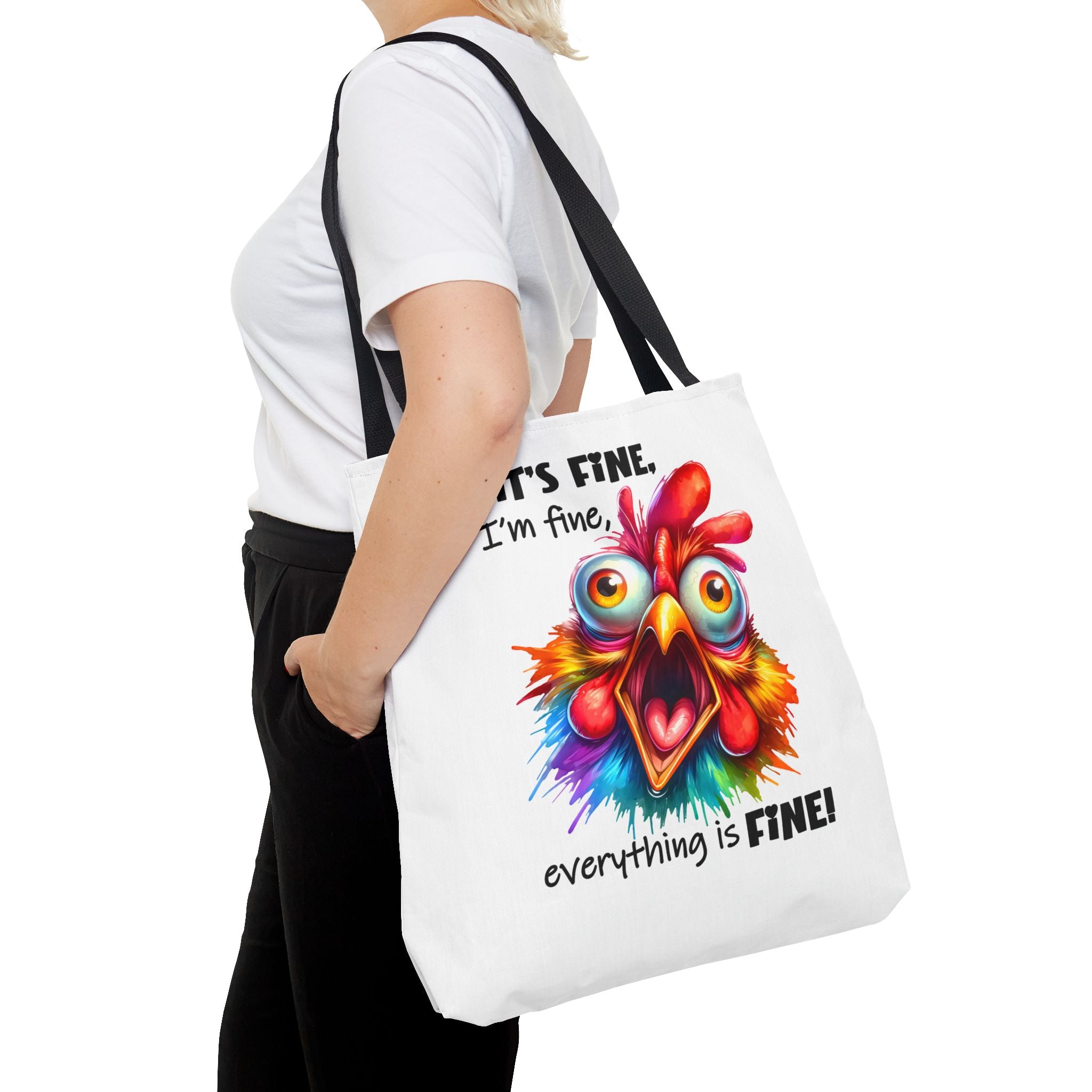 "Everything Is Fine!" Tote Bag