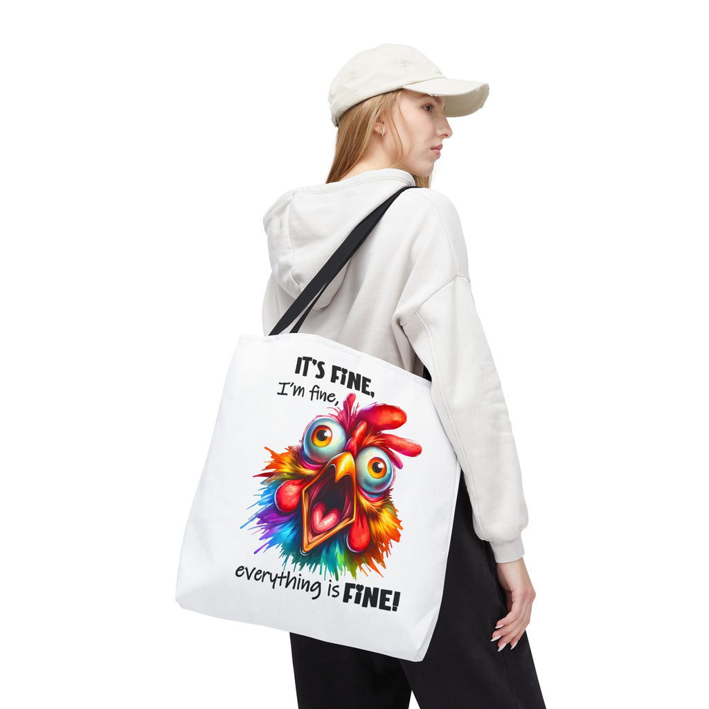 "Everything Is Fine!" Tote Bag