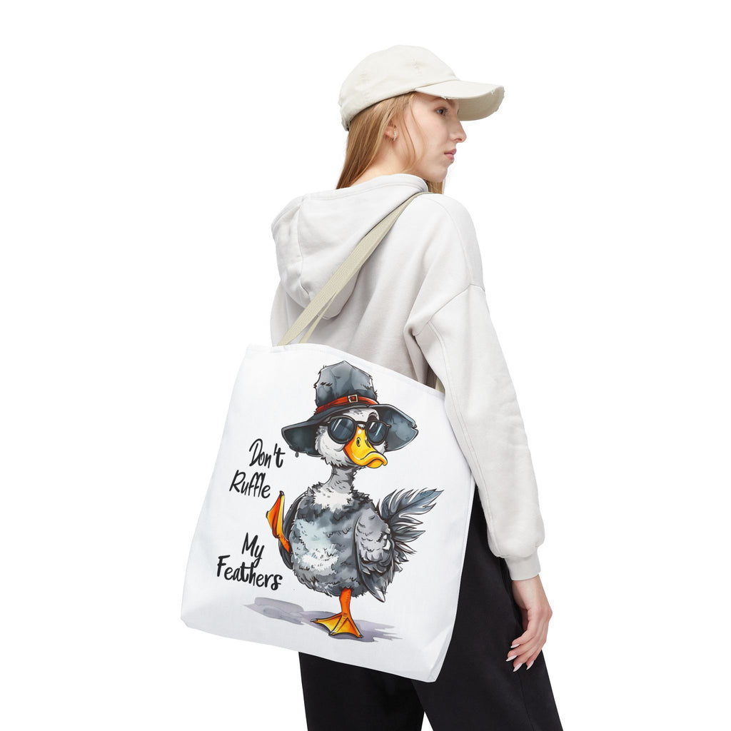 "Don't Ruffle My Feathers" Tote Bag