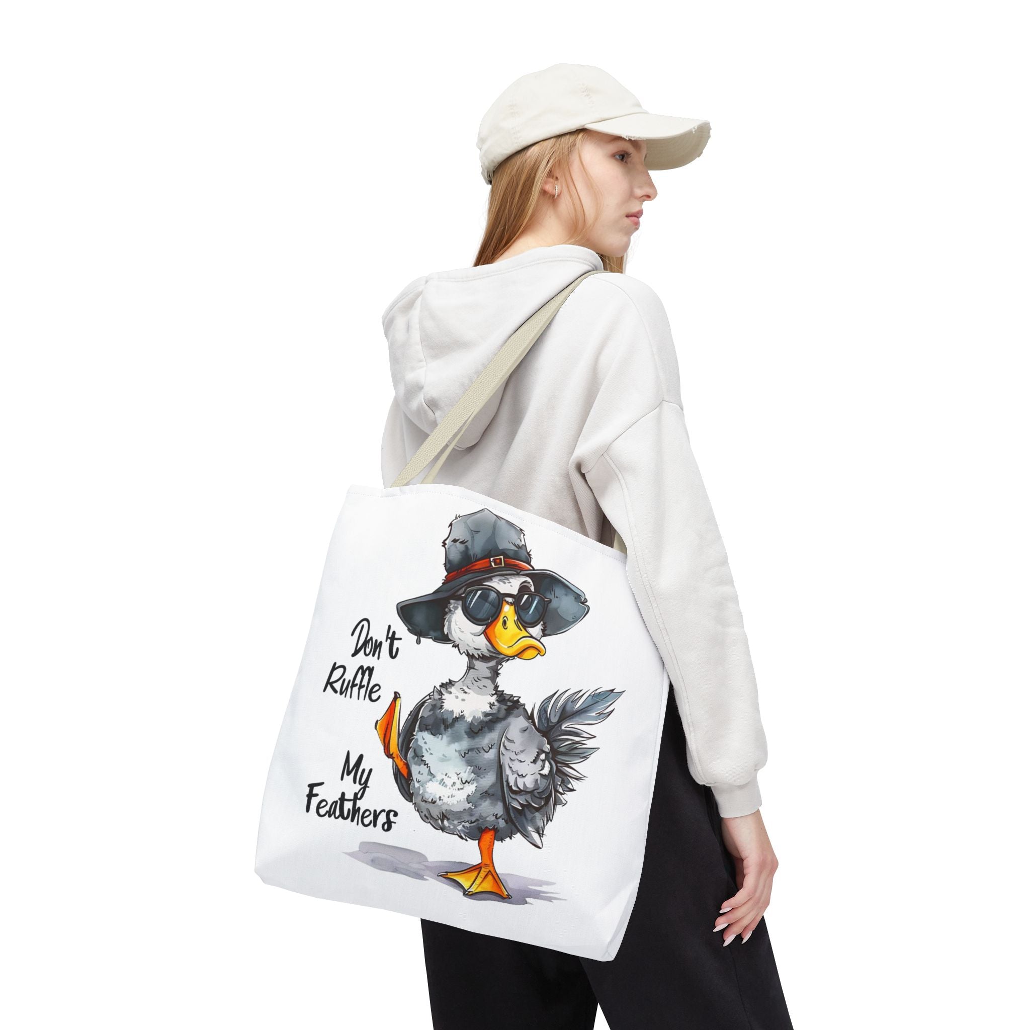 "Don't Ruffle My Feathers" Tote Bag