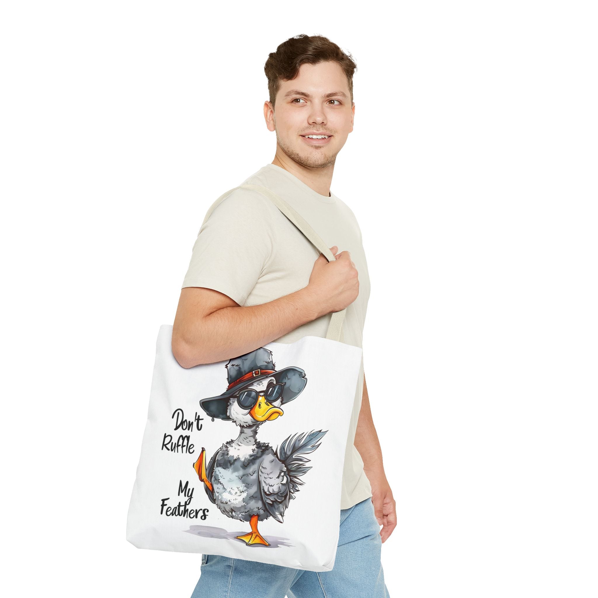 "Don't Ruffle My Feathers" Tote Bag