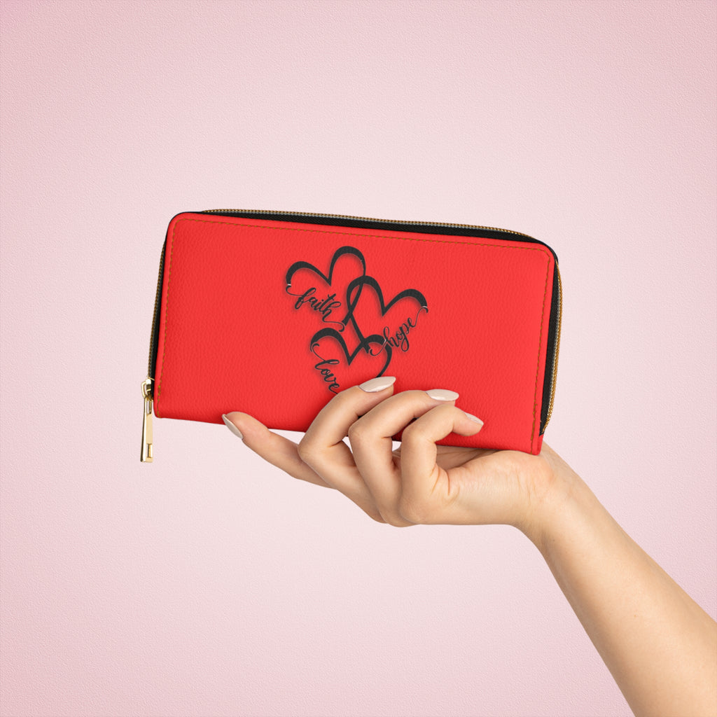 "Faith, Hope, Love" Wallet