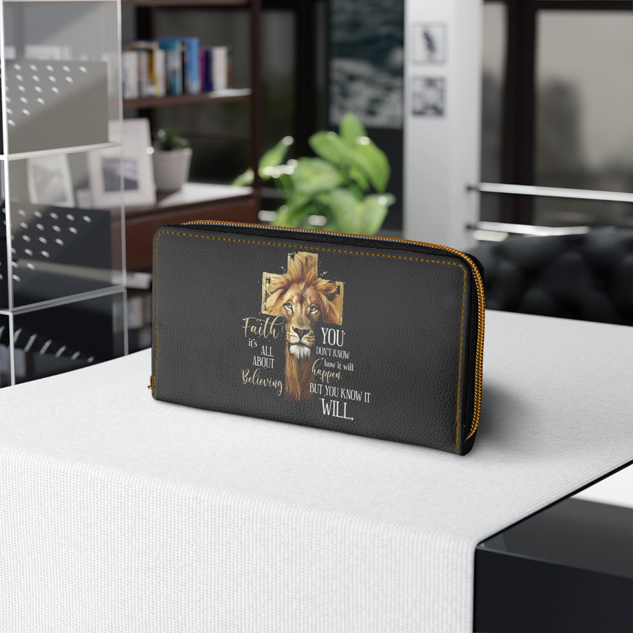 Lion Cross Wallet