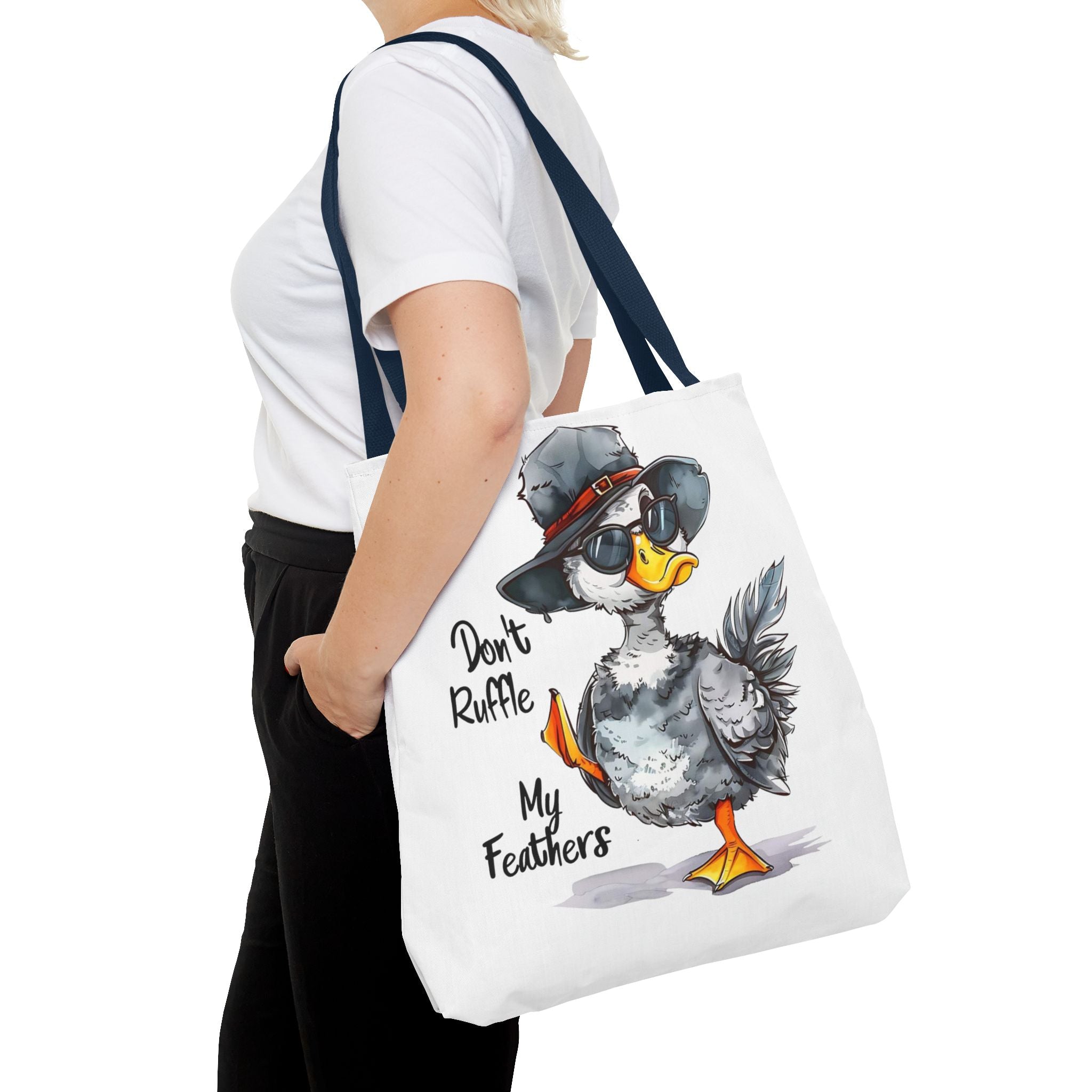 "Don't Ruffle My Feathers" Tote Bag