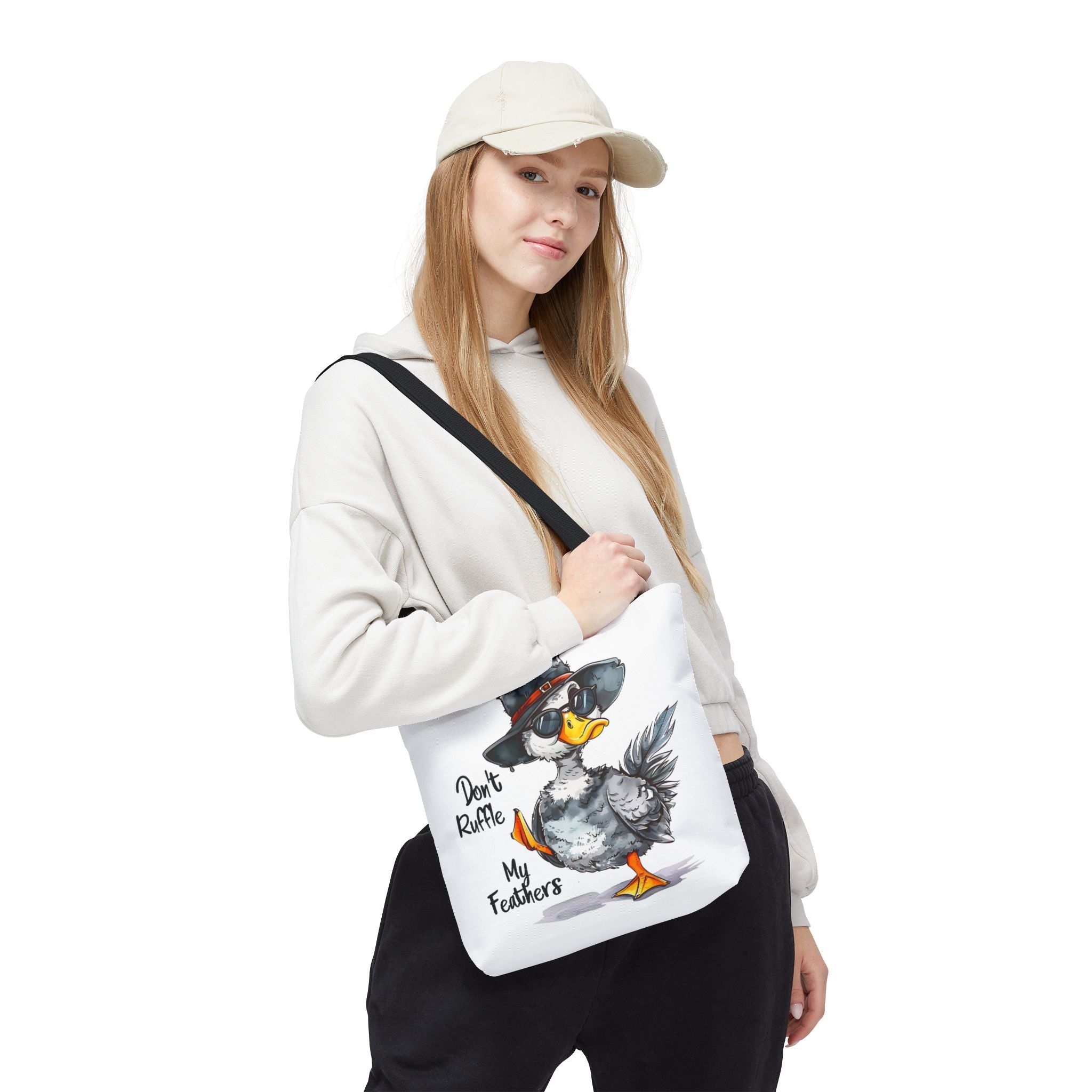 "Don't Ruffle My Feathers" Tote Bag