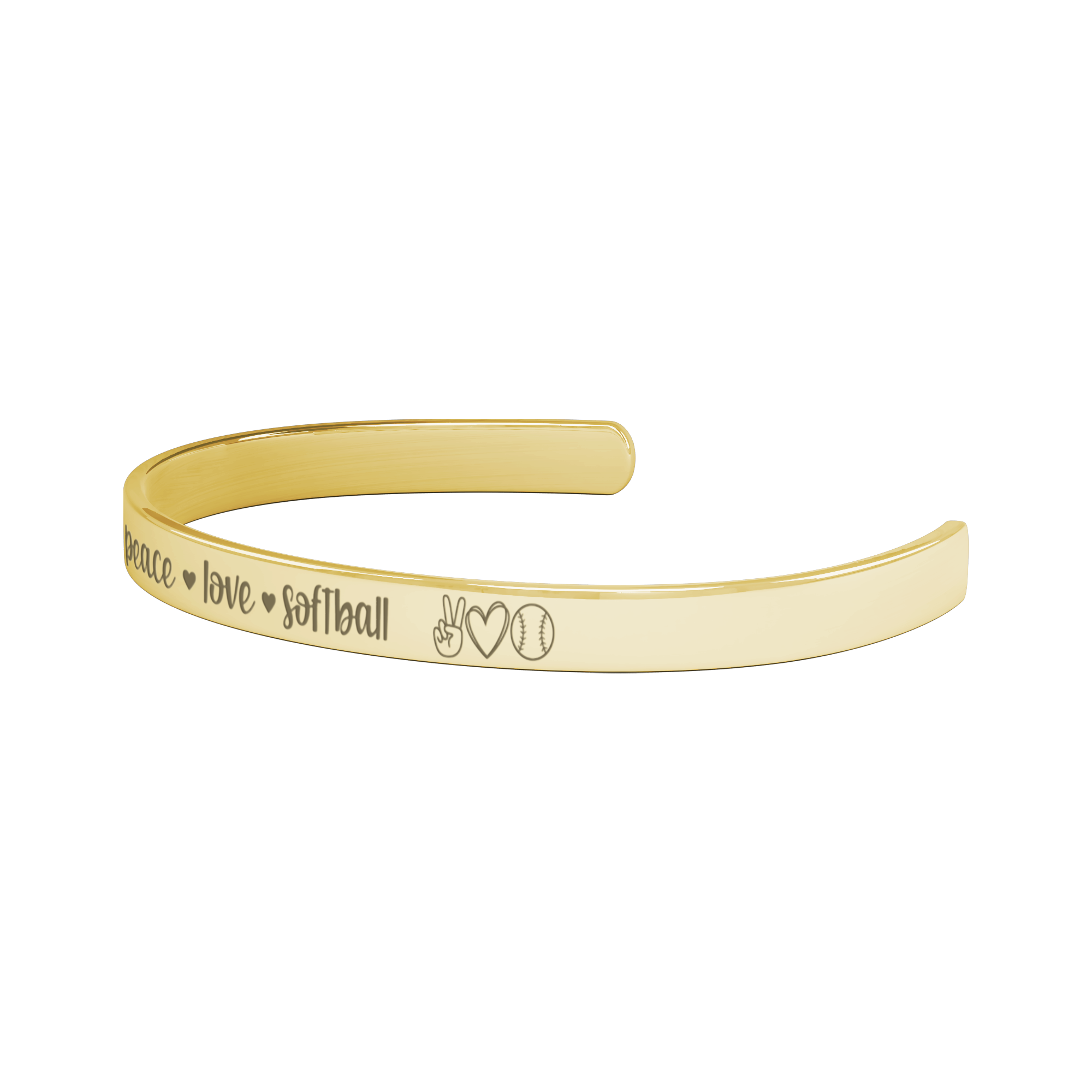 Peace_Love_Softball_Cuff_Bracelet_Gold_Transparent_02_Mockup.png_15282808