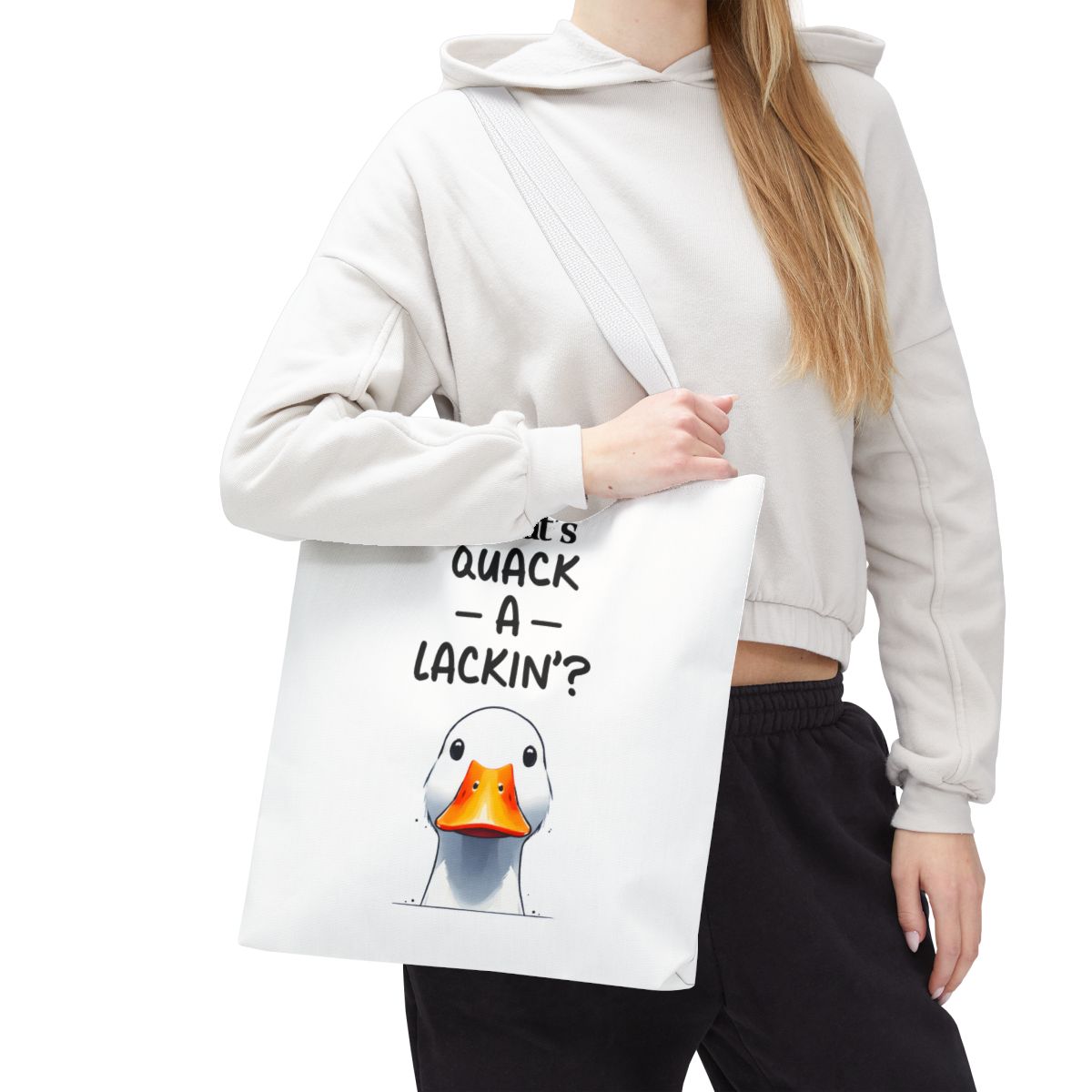 "What's Quack-a-Lackin'?" Tote