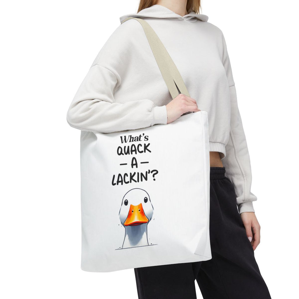 "What's Quack-a-Lackin'?" Tote